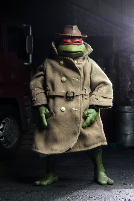 neca trench coat raphael